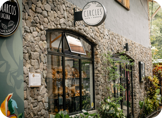 Circles Café & Bakery en San Marcos La Laguna